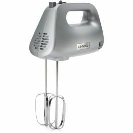 Kenwood HMP30.A0SI Batidora de mano 450W 5 velocidades + Turbo. Incluye varillas batidoras y amasadoras. Diseño plateado.