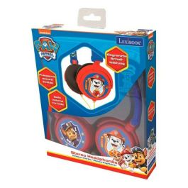 Lexibook Paw Patrol Auriculares Estéreo Plegables con Cable para Niños con Limitación de Volumen de Escucha