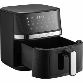 Freidora sin aceite - ARTHUR MARTIN - Airfryer 6,6 L - 1600 W - Pantalla táctil - 7 preajustes - Negra