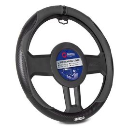 Funda para Volante Sparco SPCS128BK Ø 37-38 cm Negro