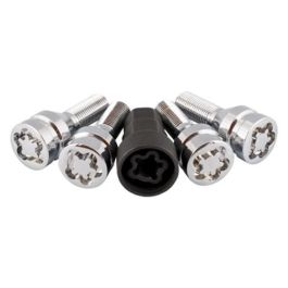 Tornillos Antirrobo BC Corona 12X125 L28 17/19 Plata (4 uds) Precio: 30.59000032. SKU: S3701344