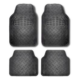 Set de Alfombrillas para Coche BC Corona ALF10130 Universal Carbón (4 pcs)