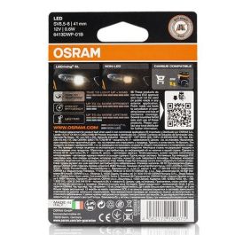 Bombilla para Automóvil Osram OS6413DWP-01B C5W 0,6 W 12 V 6000 K