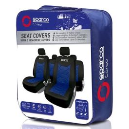 Fundas para Asientos de Coche Sparco SPC1016AZ Azul (11 pcs)