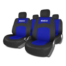 Funda de asiento Sparco SPCS402BL Negro/Azul