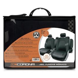 Fundas para Asientos de Coche BC Corona FUK10402 Negro (11 pcs)