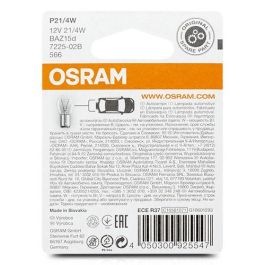 Bombilla para Automóvil OS7225-02B Osram OS7225-02B P21/4W 21/4W 12V (2 Piezas)