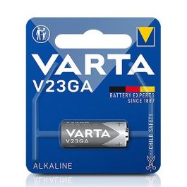 Pila alkalina v23ga (23a) 12v varta para mando a distancia (blister 1 unid.) ø10,3x28,5mm