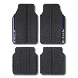 Alfombrilla para Coche SPCF507BL Negro/Azul