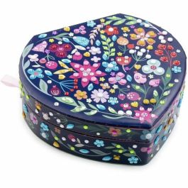 Sycomore - Heart Jewelry Box Dimensiones: 20 x 6 x 18.5 cm para personalizar