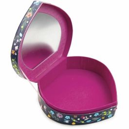 Sycomore - Heart Jewelry Box Dimensiones: 20 x 6 x 18.5 cm para personalizar