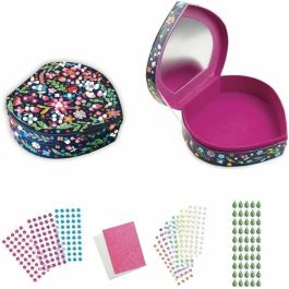 Sycomore - Heart Jewelry Box Dimensiones: 20 x 6 x 18.5 cm para personalizar