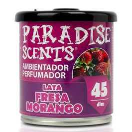 Ambientador para Coche Paradise Scents Fresa (100 gr)