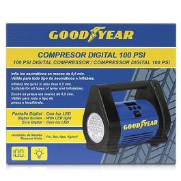 Compresor de Aire GOD0021 Azul/Negro 100 PSI