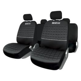 Fundas para Asientos de Coche Sparco Lazio Gris (11 pcs)