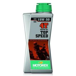 Aceite de Motor para Moto Motorex Top Speed 1 L 15W50 Precio: 28.49999999. SKU: B1AYR3EYVR