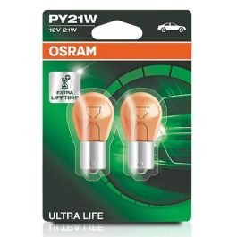 Bombilla para Automóvil OS7507ULT-02B Osram OS7507ULT-02B PY21W 21W 12V (2 Piezas) Precio: 7.49999987. SKU: S3700857