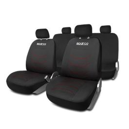 Fundas para Asientos de Coche Sparco Corsa Negro/Rojo