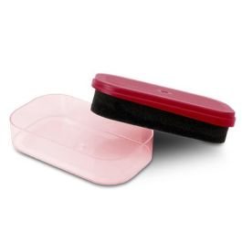 Abc Esponja Salpicaderos Fresa MOT70003 con Silicona Protectora para Coche, Moto y Hogar, Aroma Fresa Duradero