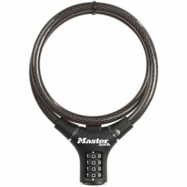 Candado para Bicicleta - MASTER LOCK - 8229EURDPRO - Cable de 90 cm - Negro - Acero trenzado Precio: 32.99000023. SKU: B16NB4VCVP