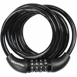 Candado para bicicleta - MASTER LOCK - 8221EURDPRO - Cable trenzado 1,8m - Combinación programable Precio: 24.50000014. SKU: B1KJ262DXK