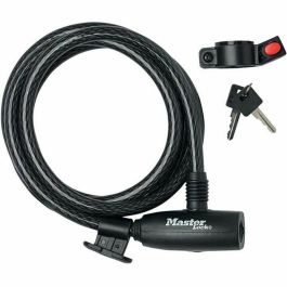 Cable con candado Master Lock 8232EURDPRO Negro Precio: 41.94999941. SKU: B1HG8K2LW2