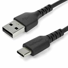 Cable USB A a USB C Startech RUSB2AC2MB Negro