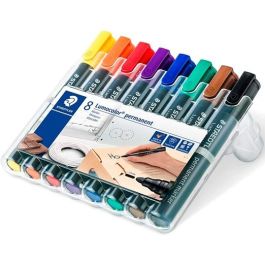 Staedtler marcador permanente lumocolor 352 colores surtidos -estuche 8u- Precio: 11.94999993. SKU: B1H57CFLZK