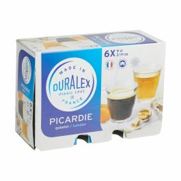 Set de Vasos Duralex Picardie Ø 6,5 x 6,7 cm 90 ml (6 Unidades)