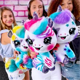 CANAL TOYS - Style 4 ever - Mi unicornio de peluche para personalizar - Peluche Spray Art - OFG 228