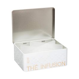 Caja metalica para infusiones para 100 unid. modelo scandi nature