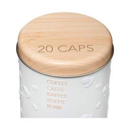 Caja metalica para capsulas de cafe modelo scandi nature