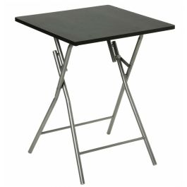 Mesa Plegable Hespéride Negro Rojo Negro/Gris Metal Acero 60 x 60 x 75 cm Precio: 48.94999945. SKU: S7909622