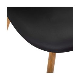 Silla de Comedor Atmosphera Taho Negro Polipropileno (47 x 53 x 85 cm)
