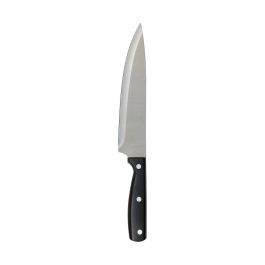 Cuchillo de Cocina Negro Acero Inoxidable ABS (20 cm) Precio: 5.94999955. SKU: S7903005