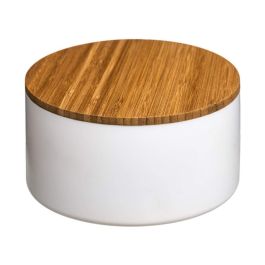 Caja almacenamiento con espejo baño bambu-blanco colección 'natureo' Precio: 8.94999974. SKU: S7909808