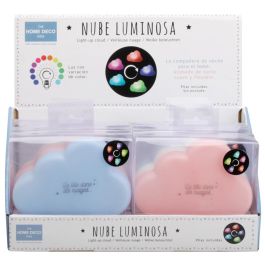 Home Deco Kids Luz Quitamiedo Nube con Luces de Colores Variantes, para Serenidad Infantil Home Deco Kids Luz Quitamiedo Nube con Luces de Colores Variantes, para Serenidad Infantil