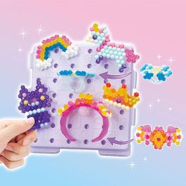 Aquabeads 31914 Kit El caso del artista con 1400 perlas adhesivas