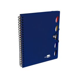 Cuaderno Espiral Liderpapel A5 Micro Executive Tapa Plastico 100H 80 gr Cuadro 5 mm 5 Se Paradores Con Gomilla Azul Precio: 10.89. SKU: B19Q4BWMY8