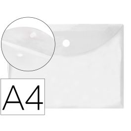 Carpeta Liderpapel Dossier A4 Cierre De Velcro Transparente 12 unidades Precio: 6.50000021. SKU: B1E8ADZ33Z