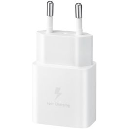 Samsung Cargador de Pared 15W USB-C Blanco + Cable USB-C a USB-C 1M Blanco EP-T1510XWEGEU