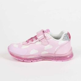 Deportiva suela tpr con luces minnie t024 Deportiva suela tpr con luces minnie t024