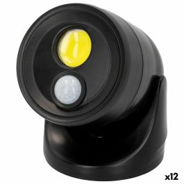 Luz LED con Sensor de Movimiento Aktive Plástico 10,5 x 12,5 x 13,5 cm (12 Unidades)