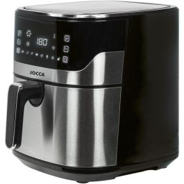 Jocca 2192 Freidora de Aire Caliente sin Aceite 6,5 Litros 1600W Acero Inoxidable