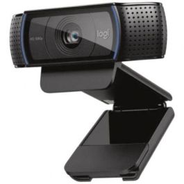 Logitech C920 Webcam Full HD 1080p, Negro, Videoconferencias Nítidas, Micrófonos Estéreo
