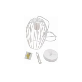 Saidpur SKD-P80047 Lámpara Colgante Dasoguz de Cristal Minimalista Moderno E27 Acabado Mate. Ideal para Dormitorio, Salón, Restaurante.