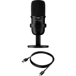 HP 4P5P8AA Micrófono para PC Negro USB Tipo C Compatible con PC, PS5, PS4, Mac