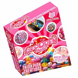 Bizak Estudio Decoden Magic Deluxe - Kit de Manualidades para Crear y Personalizar con Cremas, 100+ Cuentas y Accesorios, +3 Años