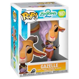 FUNKO Figura POP Disney Zootropolis 2 Gazelle Vinilo Caja Regalo