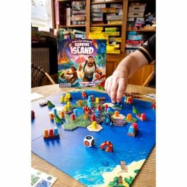 Asmodee ASM1726770704506 Sobrevive a la isla - Juego de Mesa